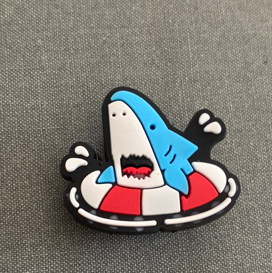 #180 Cute Sharks Series Croc Charms