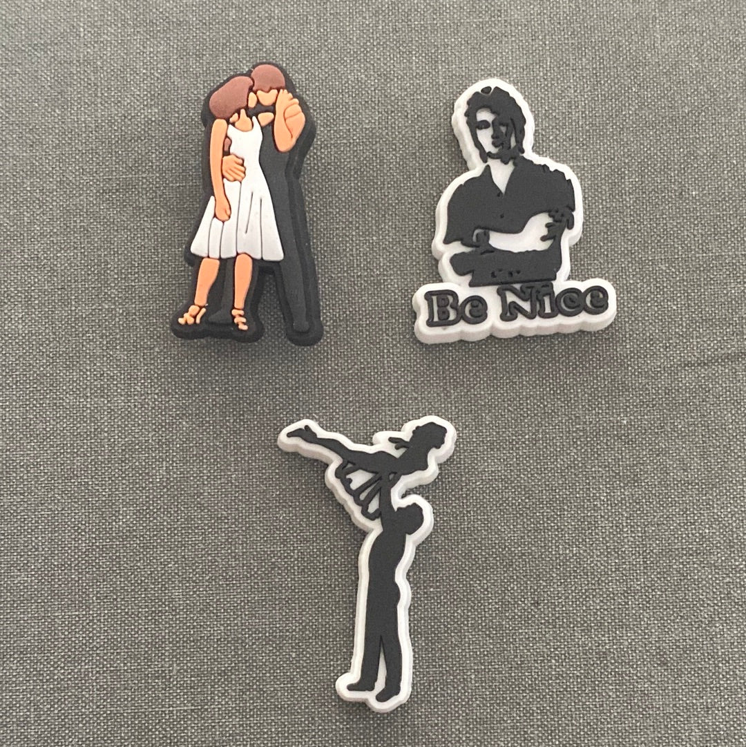 #214 Cute Dirty Dancing Series Croc Charms