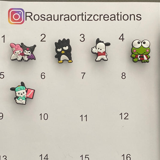 #162 Cute Sanrio Series Croc Charms