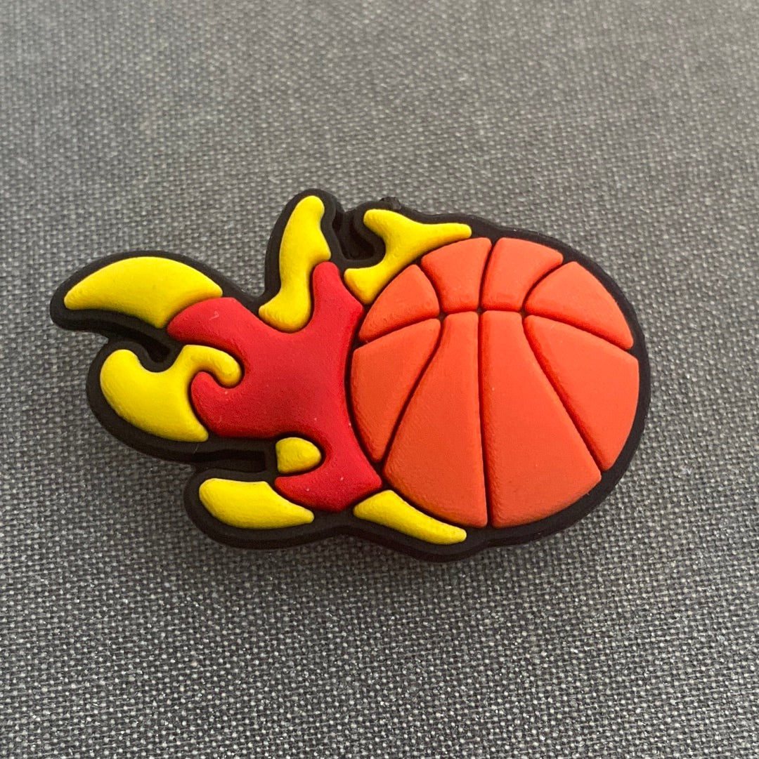 #067 Cute Basketball Serie Croc Charms