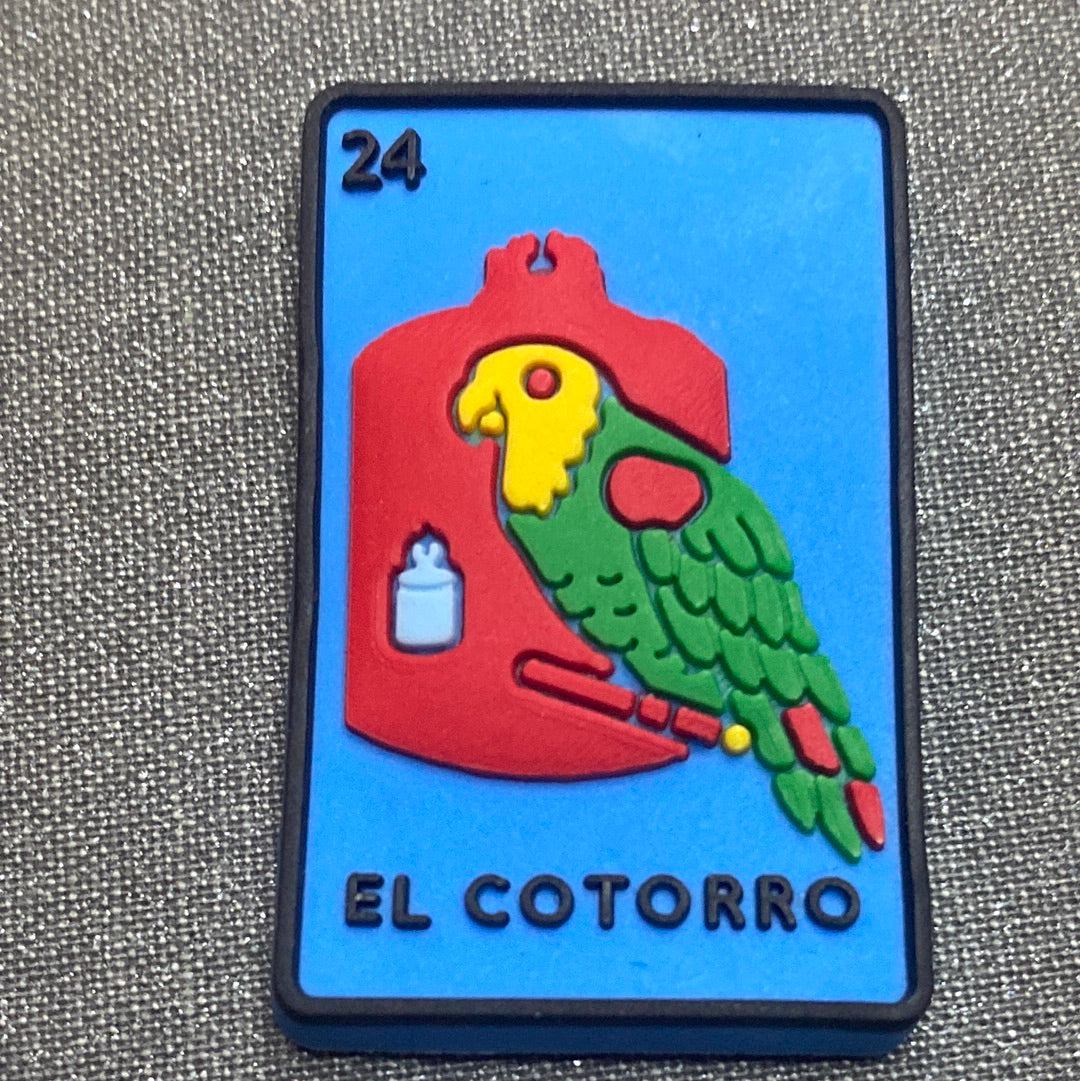 #183 Cute Loteria Series Croc Charms