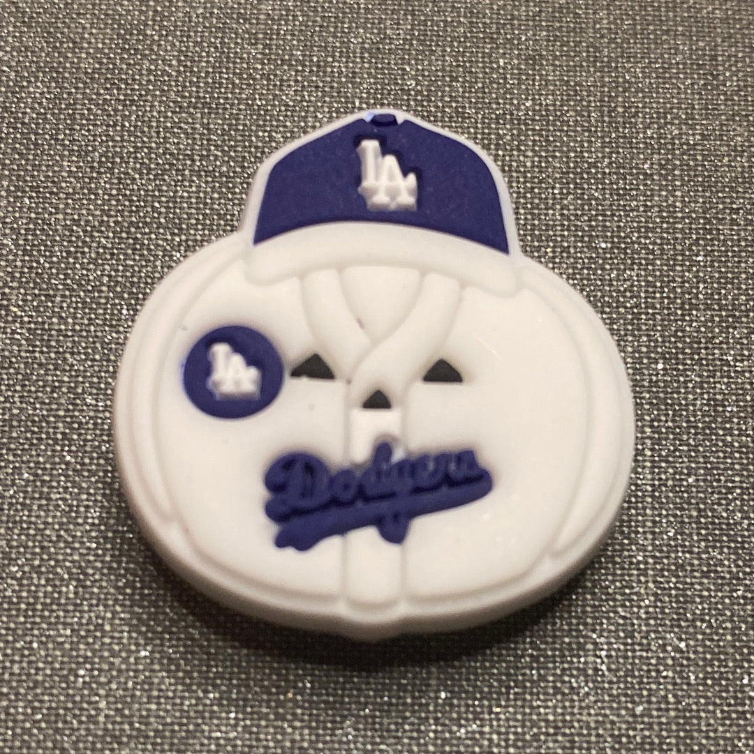 #088 Cute  LA Baseball Team Series Croc Charms