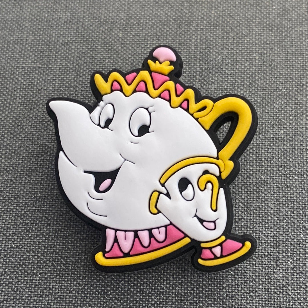 #004-2 Cute Princess Series Croc Charms