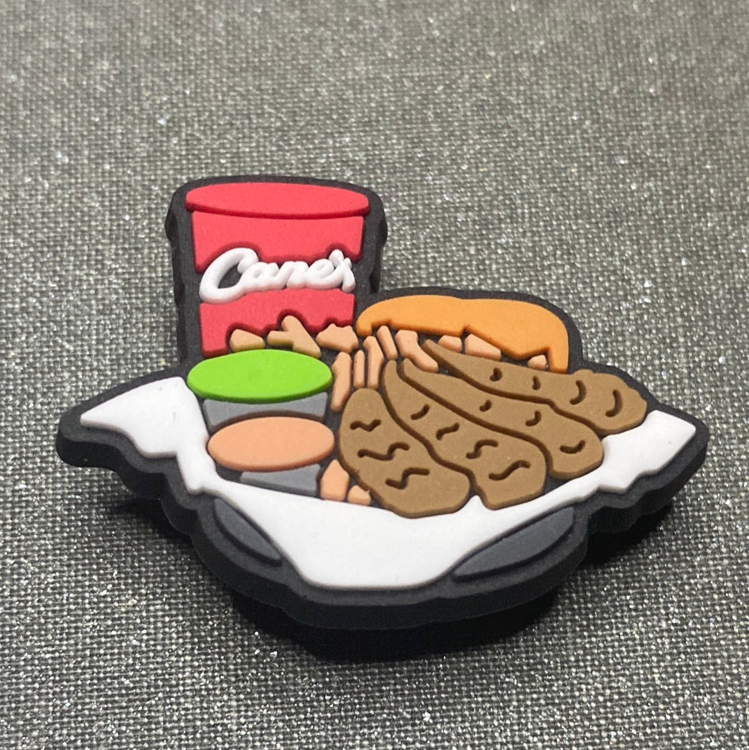 #167-3 Cute Fastfood Series Croc Charms