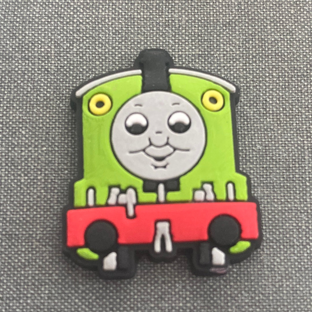 #215 Cute Thomas the Tank series Croc Charms