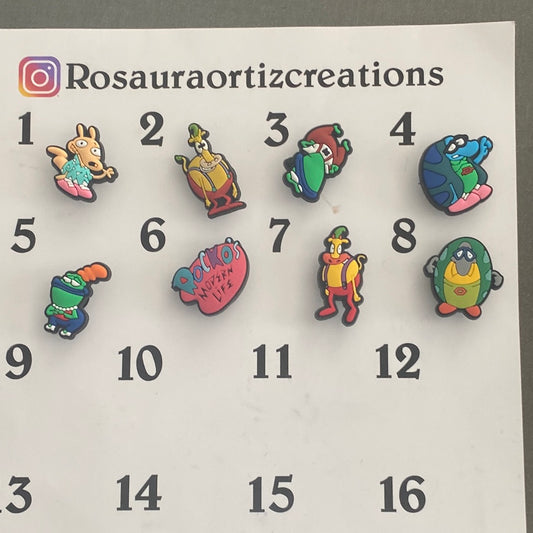 #170 Cute Cartoon Series Croc Charms