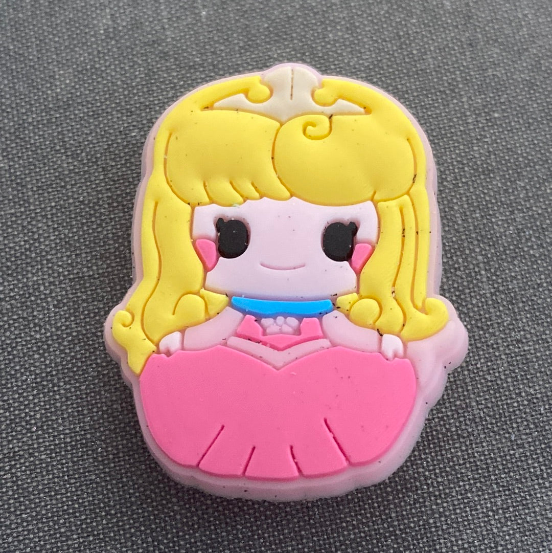 #004-2 Cute Princess Series Croc Charms