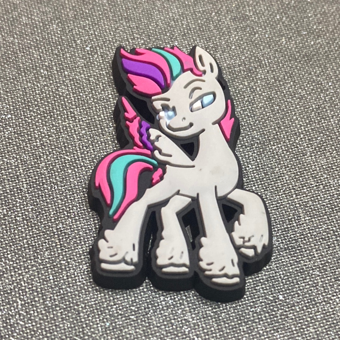 #207 Cute Pony Cartoon Series Croc Charms