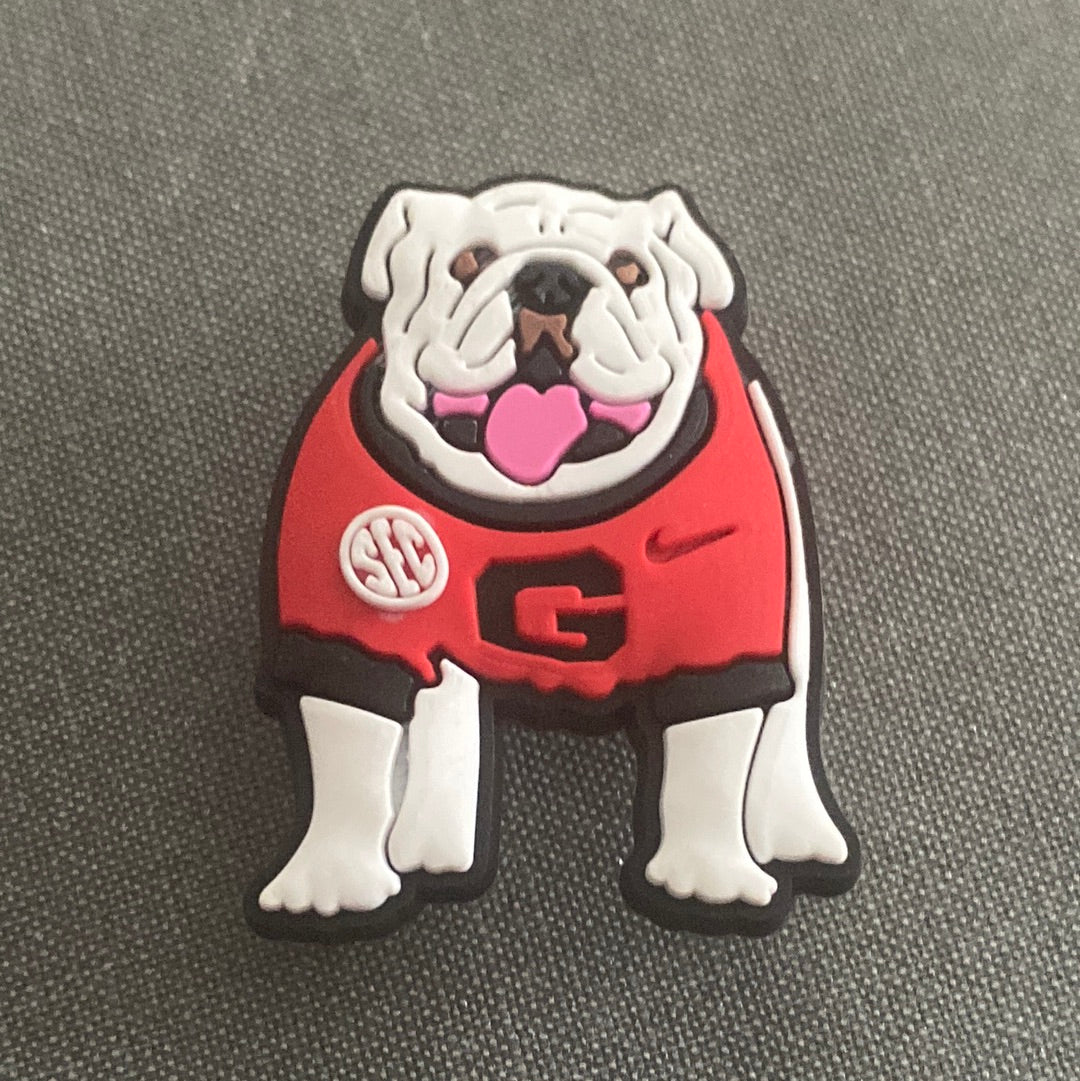 #210 Cute Georgia Bulldogs Series Croc Charms