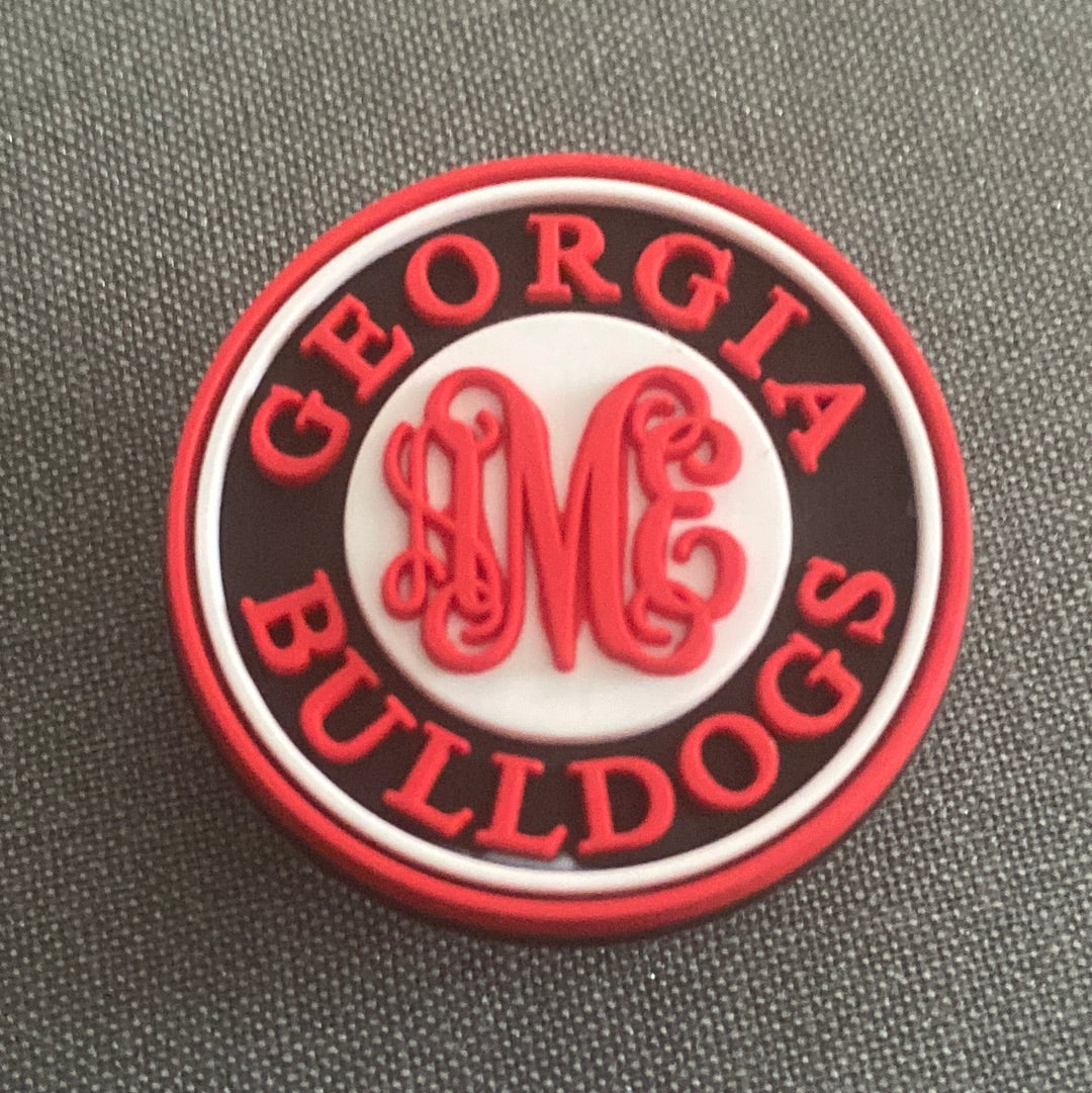 #210 Cute Georgia Bulldogs Series Croc Charms