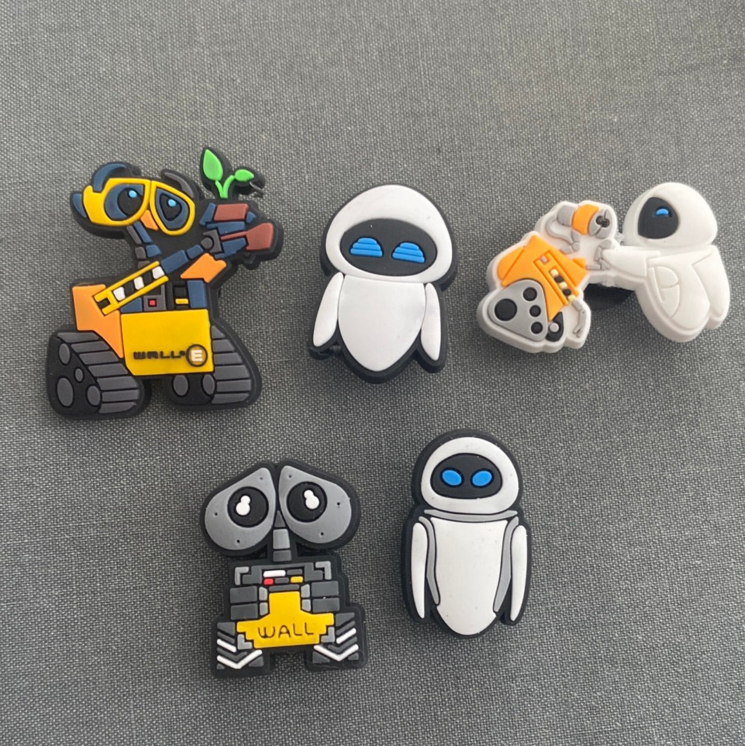 #160 Cute Wall-E Cartoon Movie Series Croc Charms