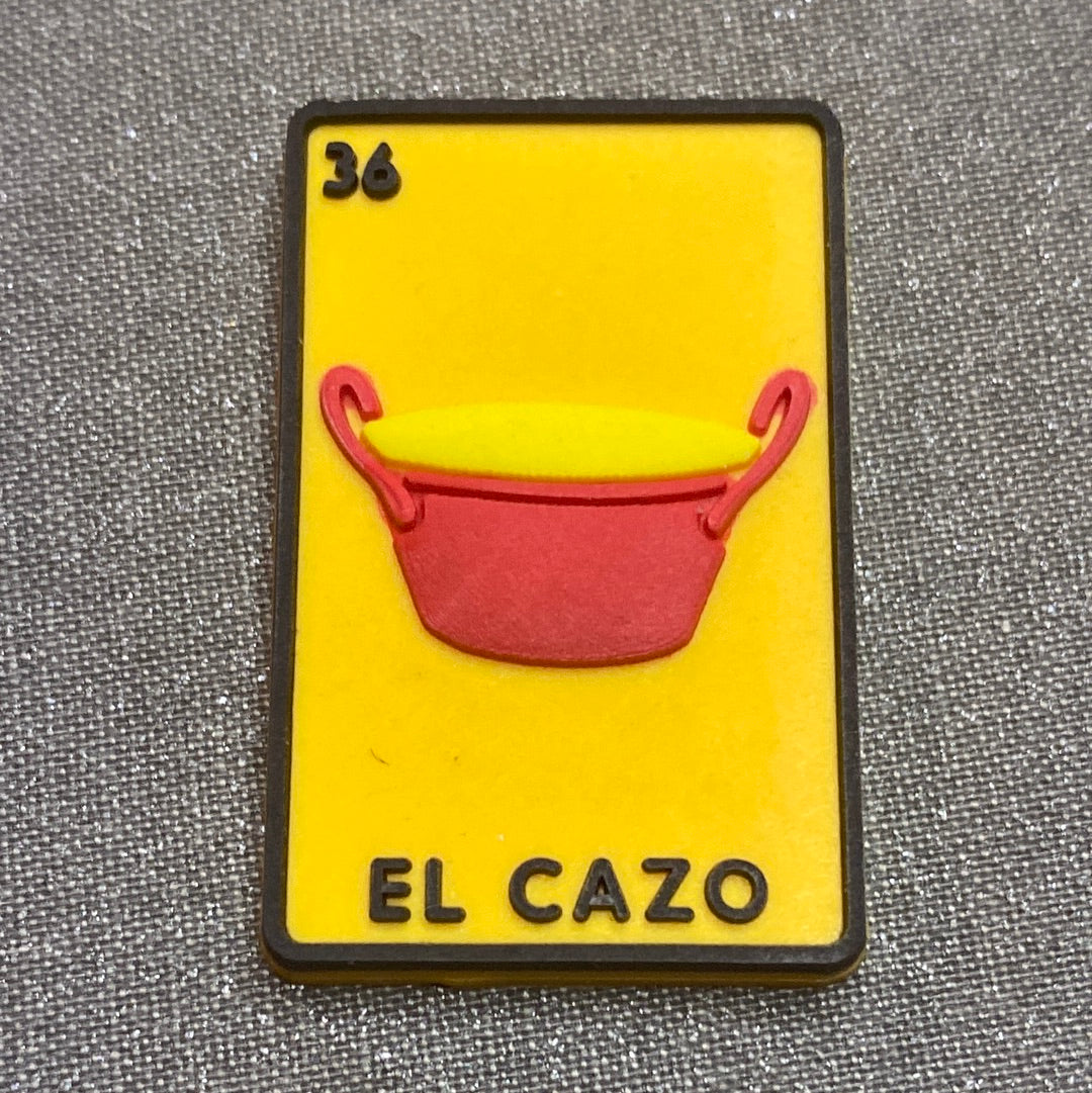 #183 Cute Loteria Series Croc Charms