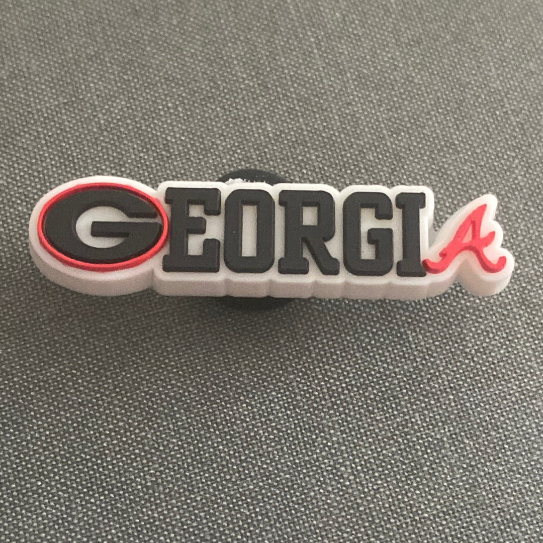 #210 Cute Georgia Bulldogs Series Croc Charms