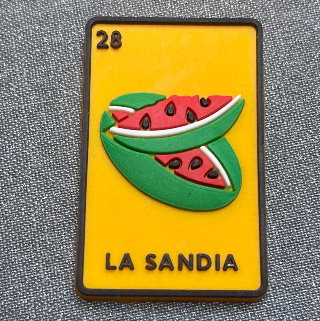 #183 Cute Loteria Series Croc Charms