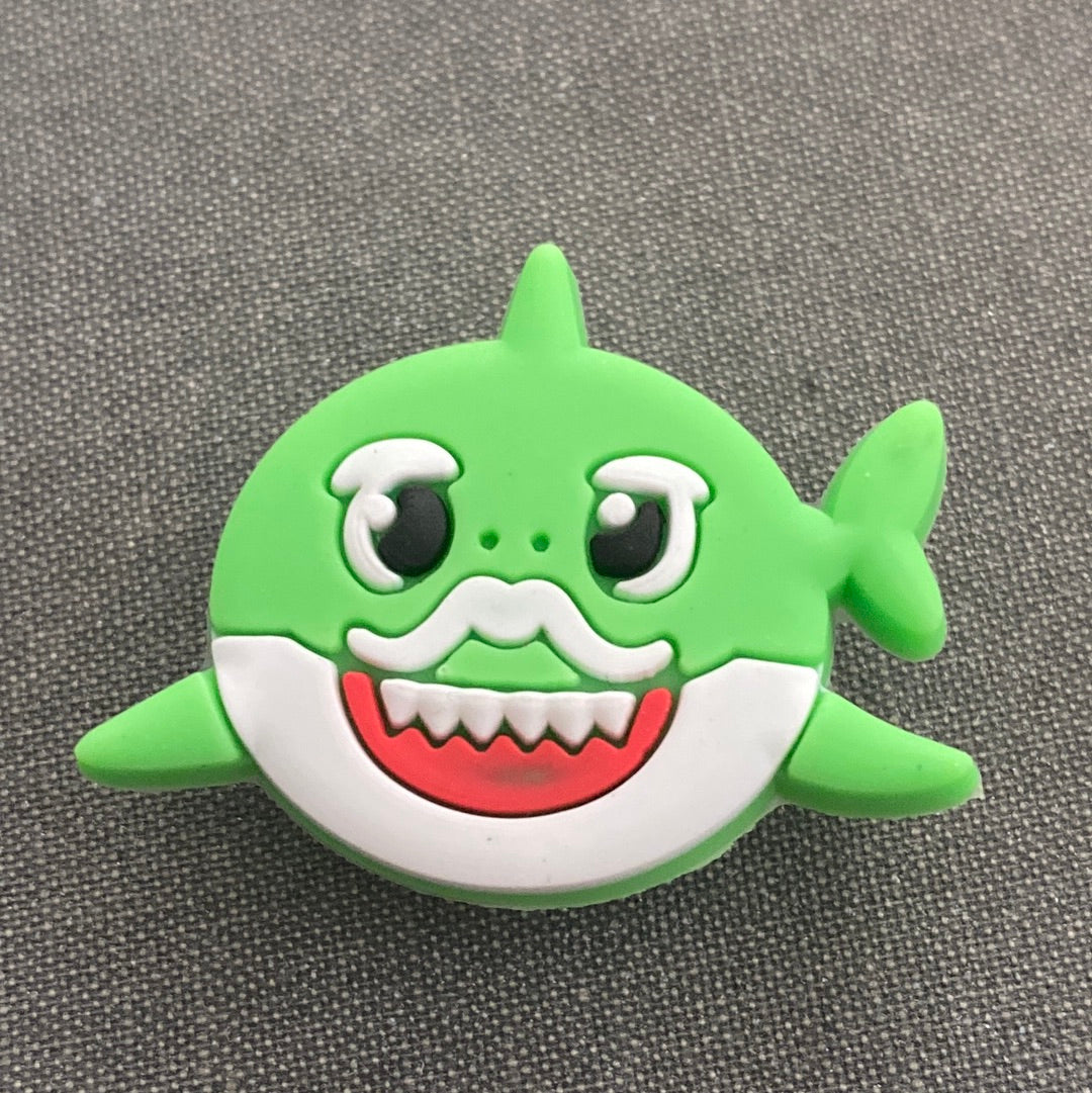 #045 Cute Shark Baby Cartoon Series Croc Charms