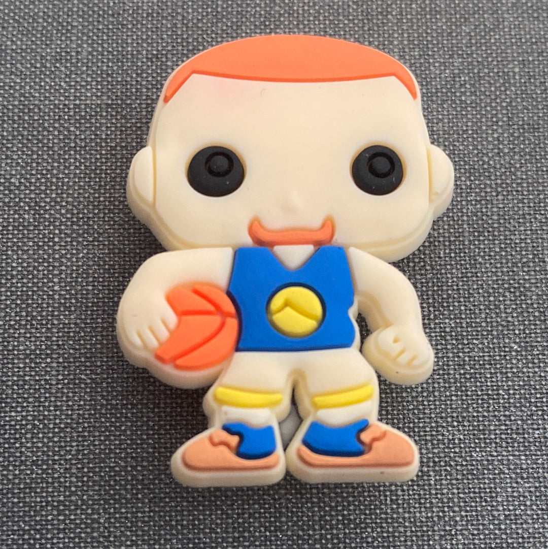 #067-2 Cute Basketball Series Croc Charms