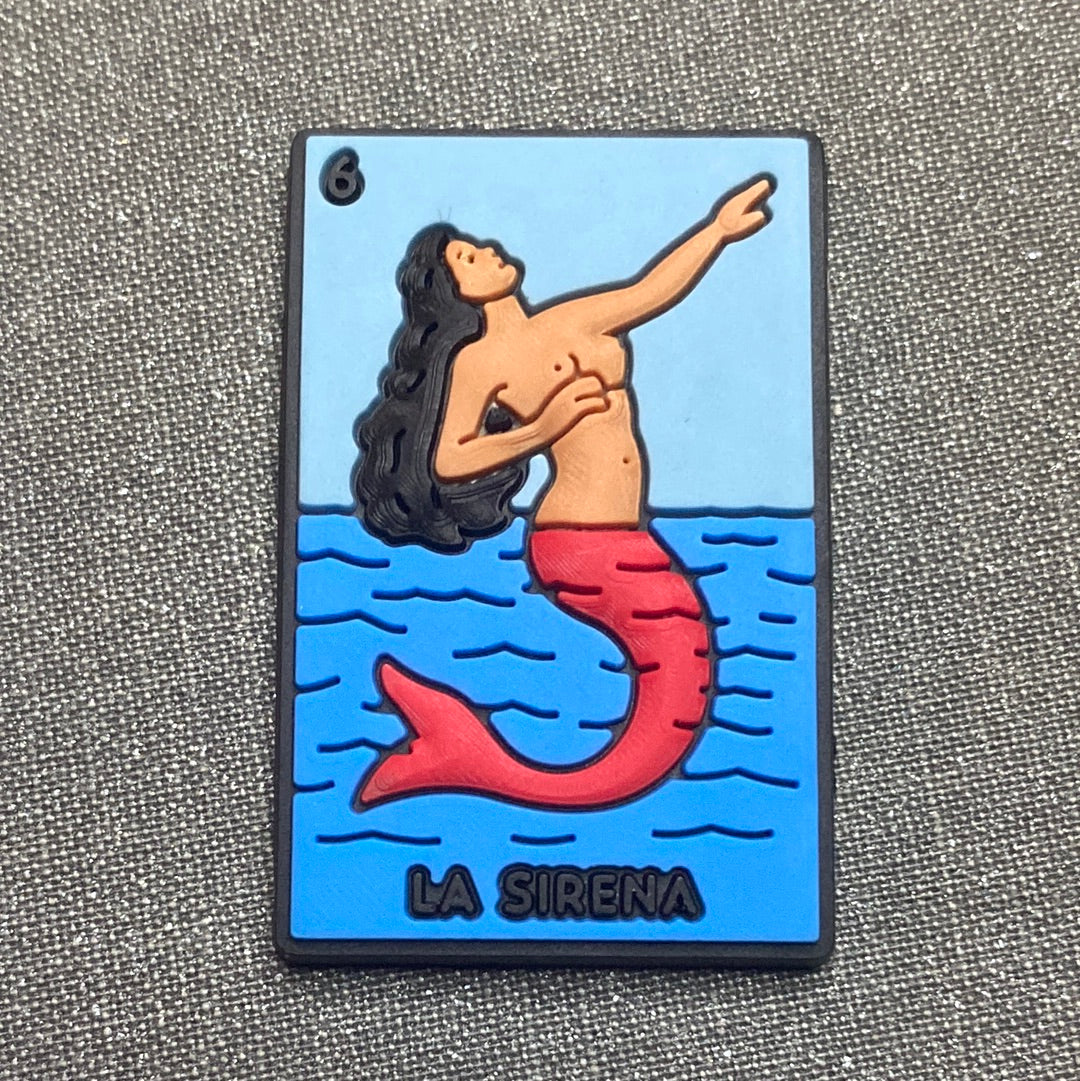 #183 Cute Loteria Series Croc Charms