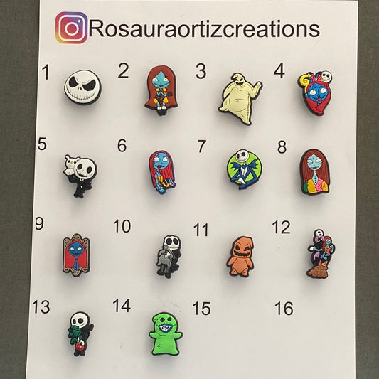 #040 Cute Nightmare Cartoon Series Croc Charms