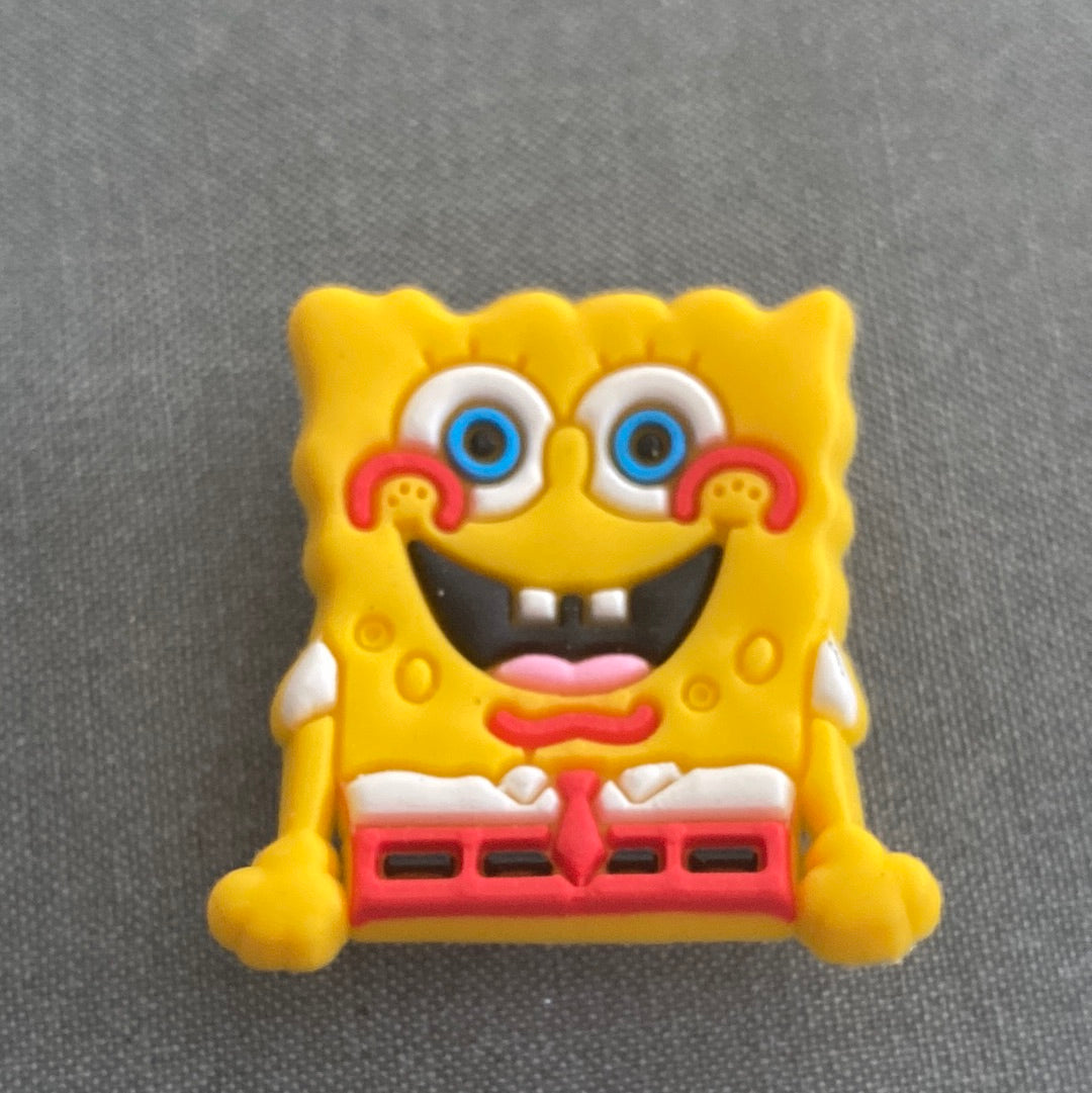 #101-2 Cute Sponge Cartoon Series Croc Charms